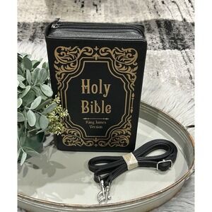 Comeco Inc. Holy Bible KJV Book Shoulder/Crossbody Bag NEW John 3:16
